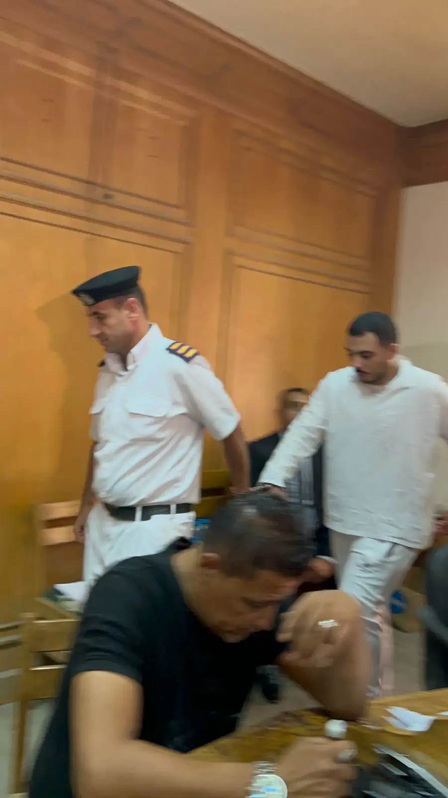 بالصور اول ظهور لسفاح التجمع اثناء محاكمته