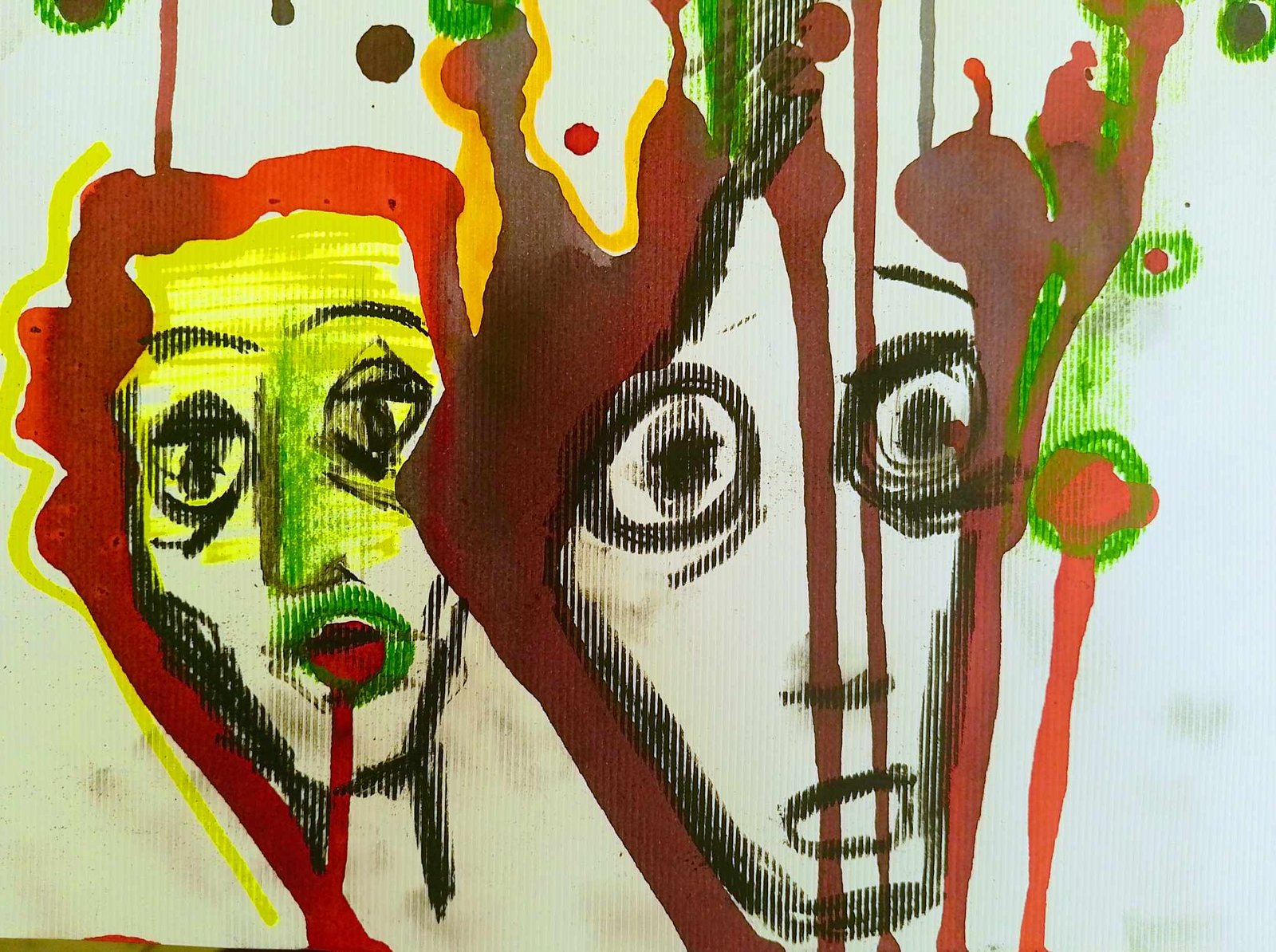 "تجويع" فن تشكيلى مصرى حديث للدكتورة وفاء ياديس لدعم غزة