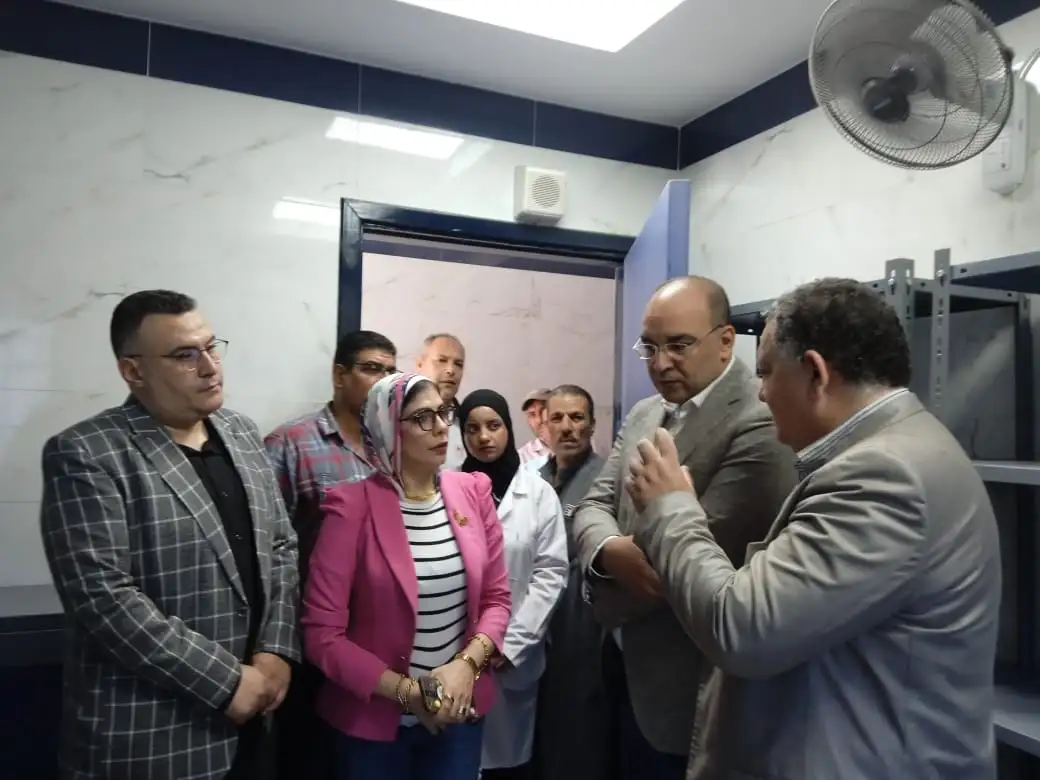 بعد إفتتاحه لمركز صحة الزهايرة ... "  مدكور "   يشكر القائمين على الإدارة الصحية بالسنبلاوين