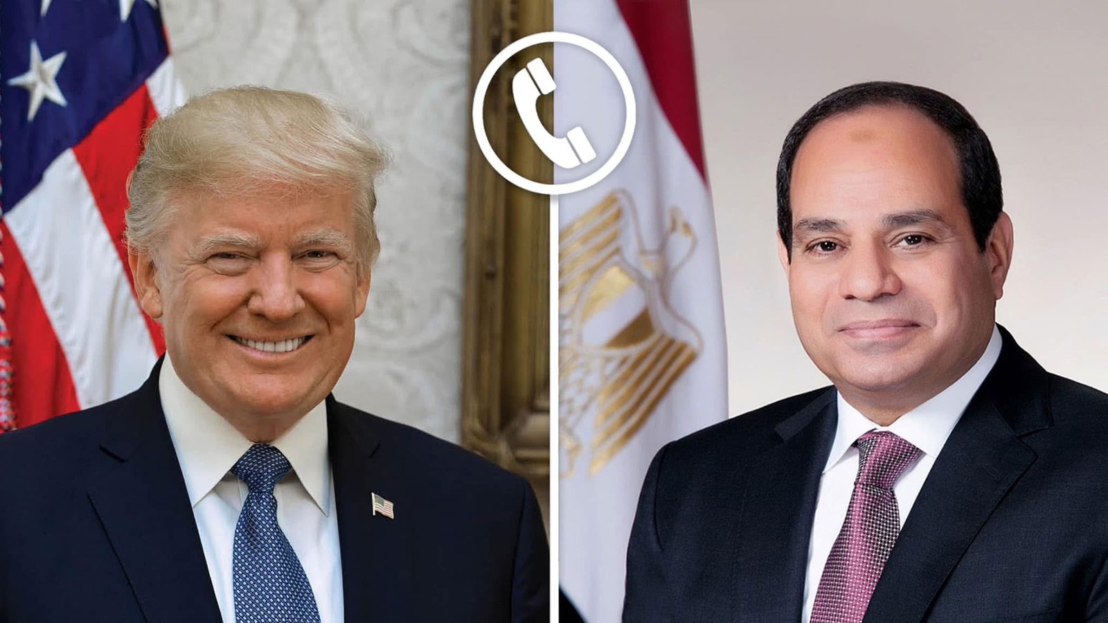 الرئيس السيسي يتلقى اتصالًا هاتفيًا من الرئيس الأمريكي