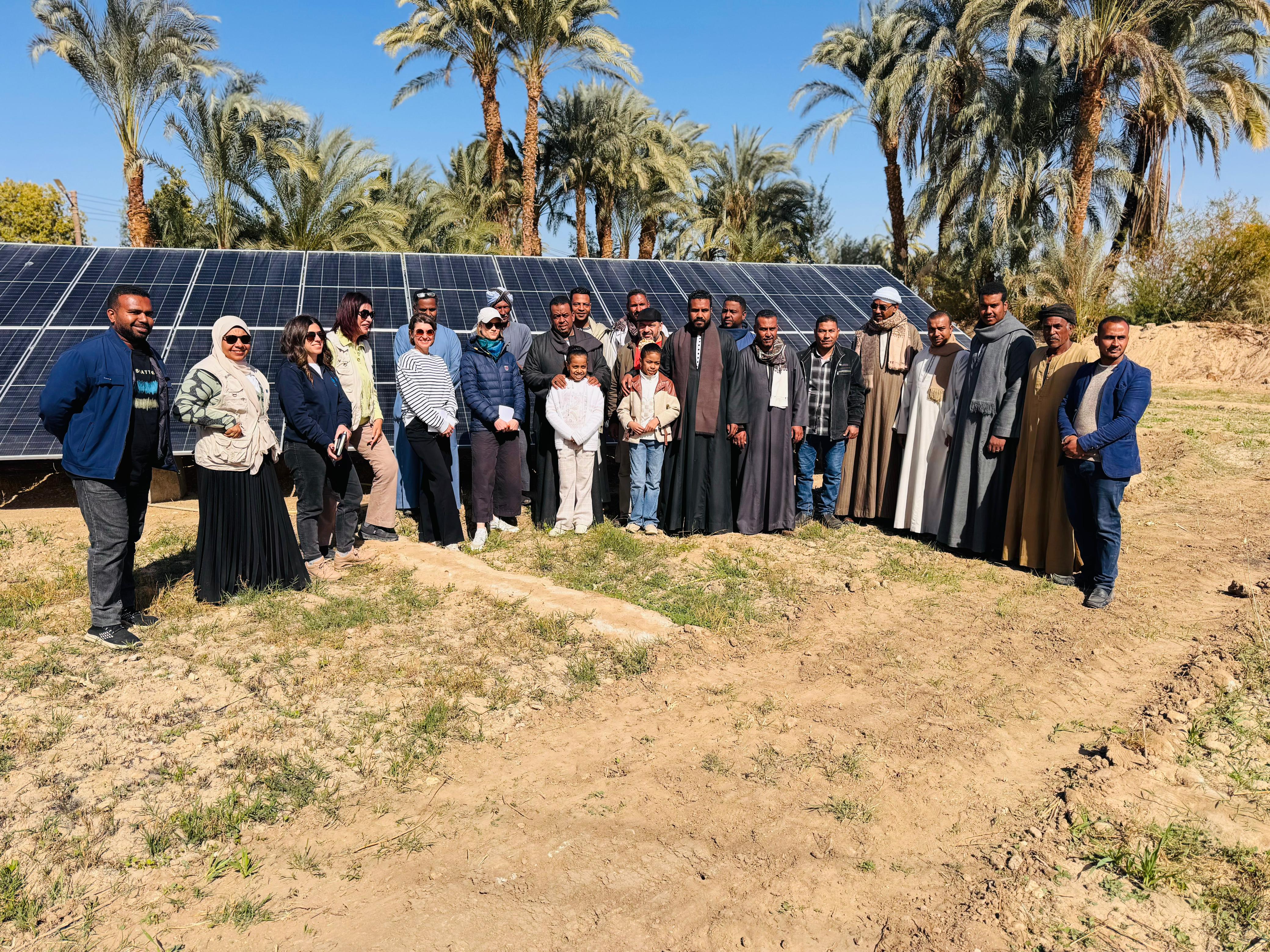 منظمة الغذاء والوفد الألماني يتفقدان مشروعات تطوير الزراعة