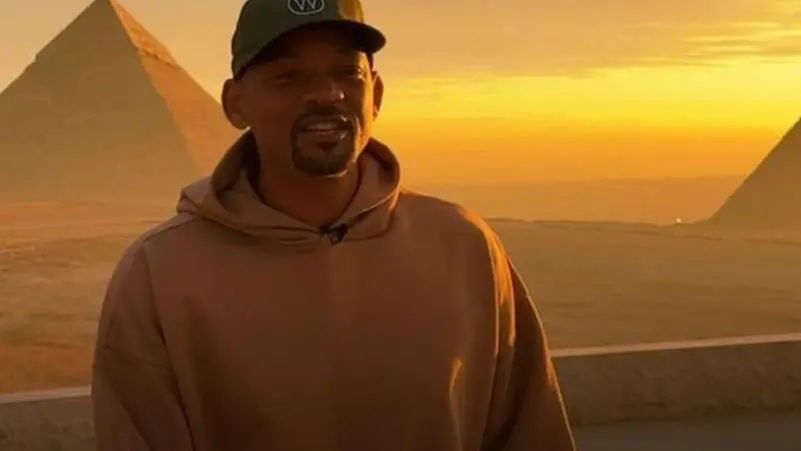 Les vidéos de Will Smith à l'intérieur et à l'extérieur des Pyramides atteignent 4 millions de vues en quelques heures