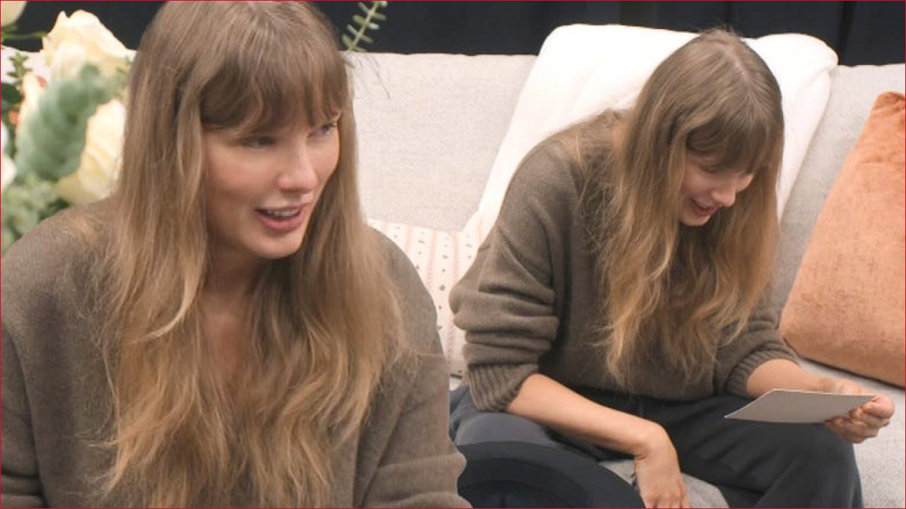 لحظة مؤثرة: تايلور سويفت تكشف رسالة ترافيس كيلسي الغرامية في وثائقي جديد