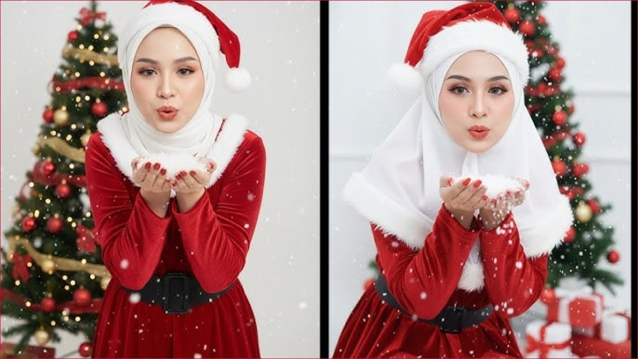 احتفالات رأس السنة: الذكاء الاصطناعي يمنح صورك لمسة سحرية لعيد الميلاد!