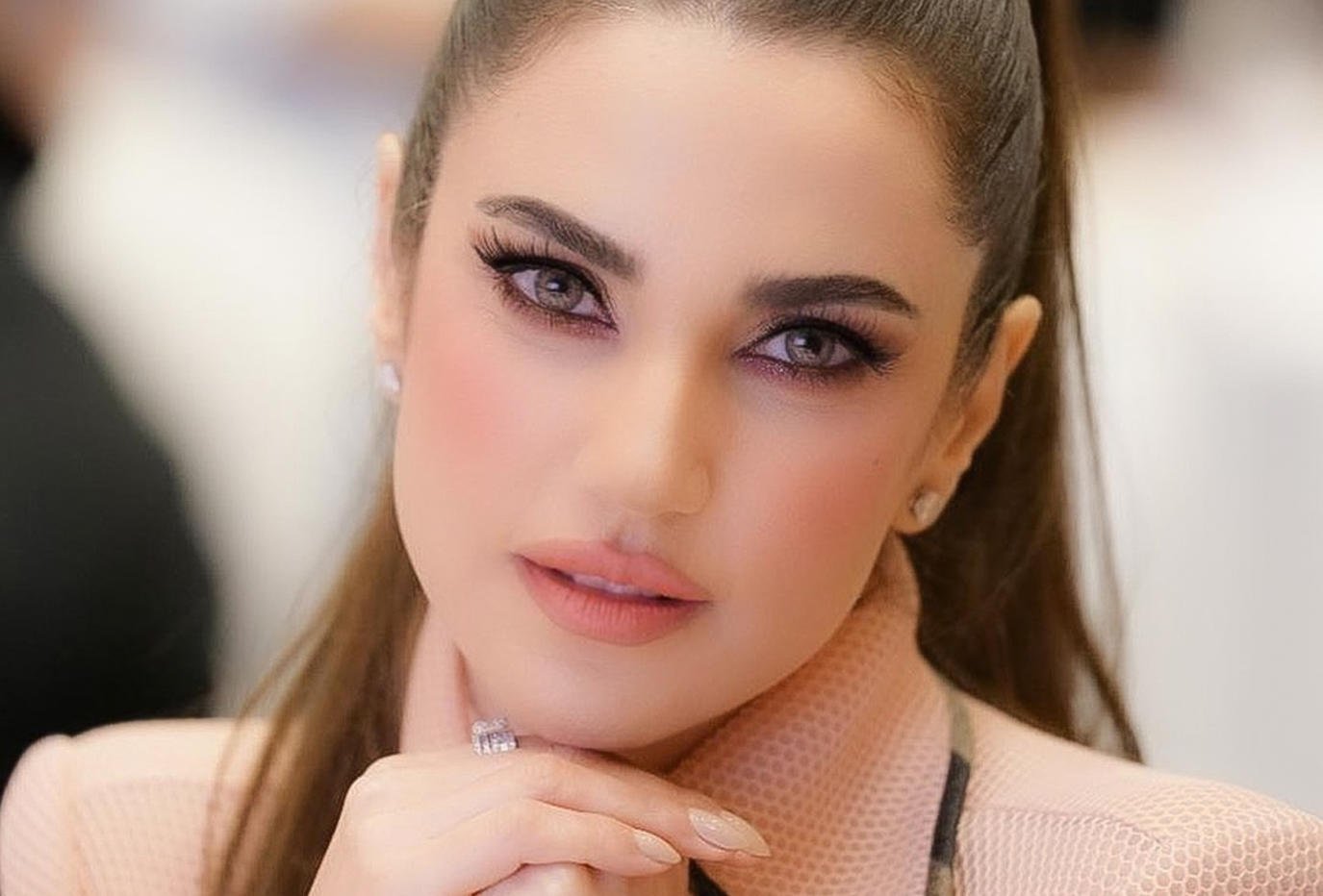 الفنانة درة