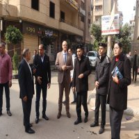محافظ القليوبية يشهد إزالة 3 أدوار مخالفة في بنها بمنطقة الفيلات  