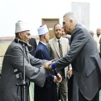 محافظ أسوان يشهد احتفالية الإسراء والمعراج بمسجد النصر