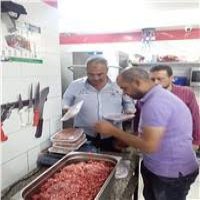 ضبط لحوم وأسماك غير صالحة للاستهلاك الآدمي في أسوان
