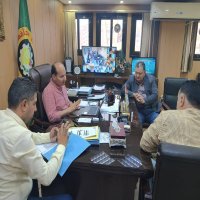 اجتماعي وكيل وزارة الصحة بالدقهلية عبر زووم مع مديري الإدارات والمستشفيات 