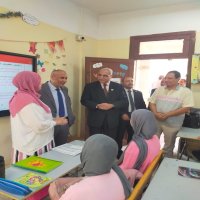 نائب وزير التربية والتعليم يتفقد مدارس إدارة بنها التعليمية 
