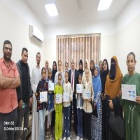 الدكتور صفوت جارح يكرم الفائزين بالمركز الأول جمهوري بالتعليم المجتمعى بأرمنت 