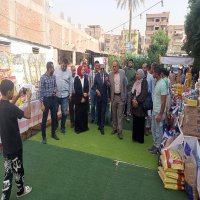 افتتاح وتفقد سوق اليوم الواحد بمدينة شبين القناطر