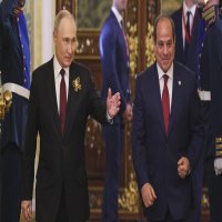 الرئيس السيسى و بوتين يشاركان تركيب وعاء ضغط مفاعل الضبعة